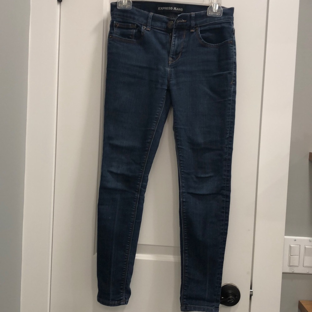 Express MIA Mid rise legging jeans